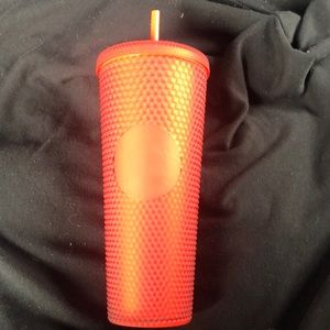 NWT matte red Starbucks tumbler